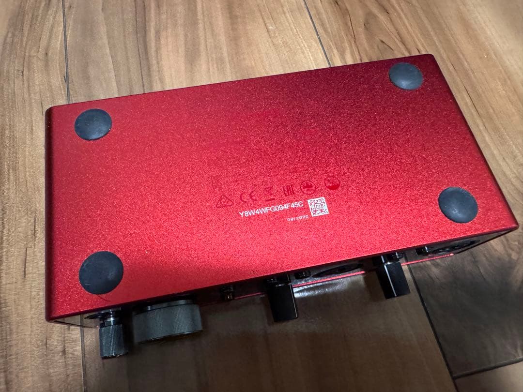 Focusrite オーディオインターフェイス レッド