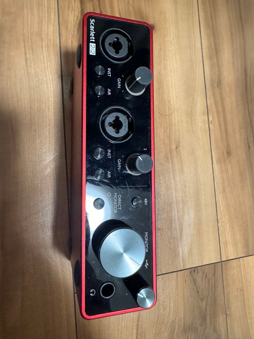 Focusrite オーディオインターフェイス レッド