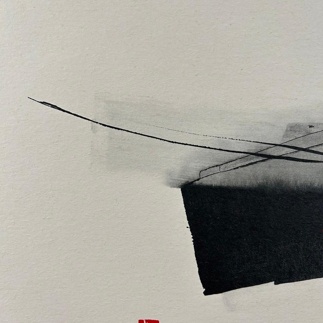 【出品5/27まで】美品 ジェニファー・パランティ 抽象画 シルクスクリーン