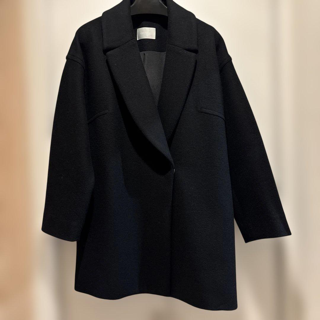 セルフォード　ブラック チェスターコート