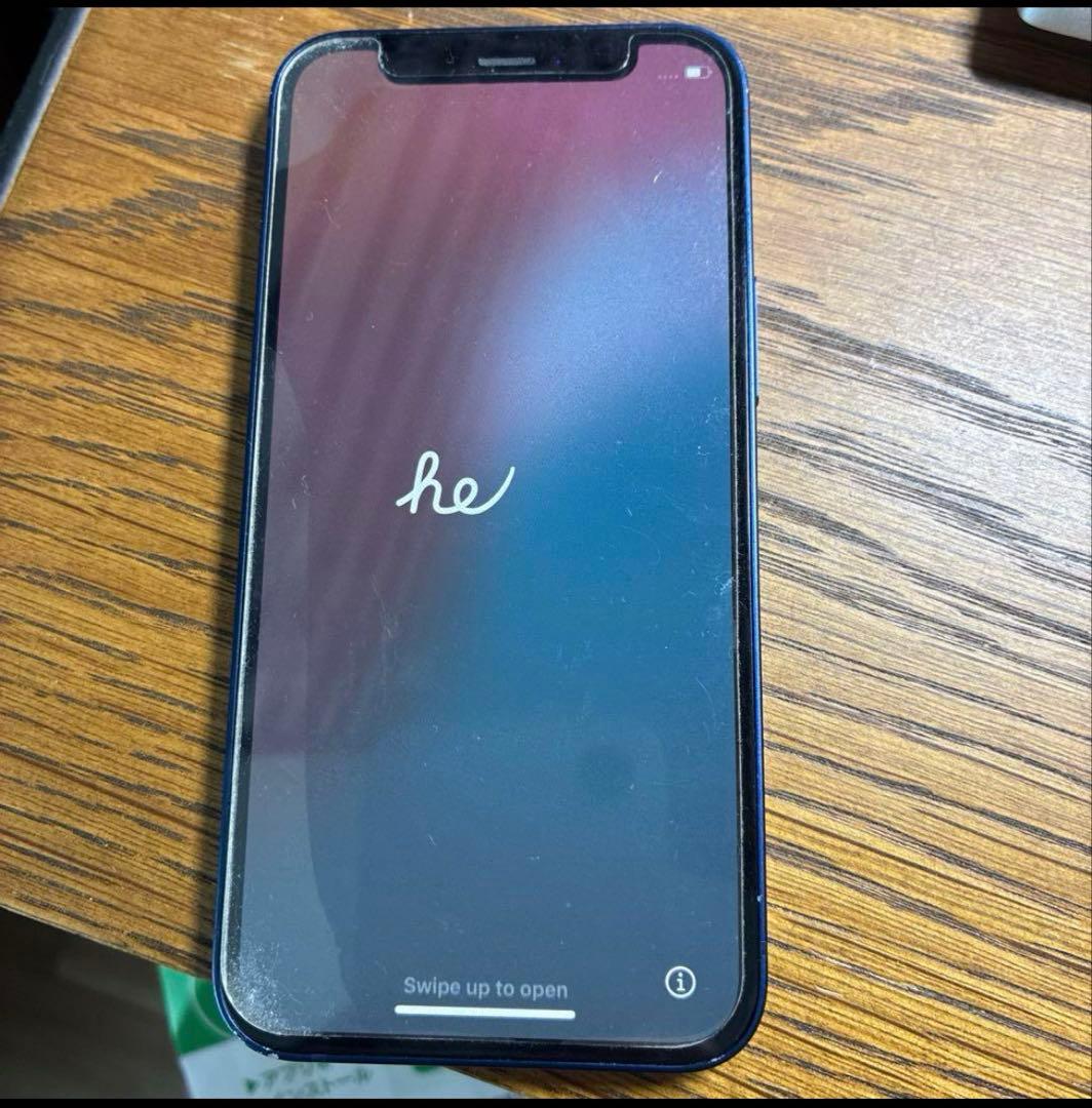 Apple iPhone 12 mini ブルー 本体　128GB
