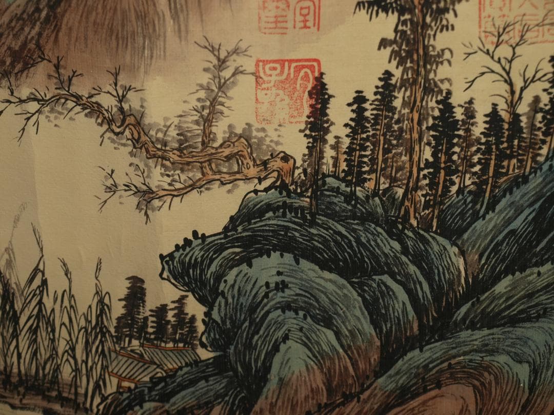 骨董市仕入れ品　中国宋時代の掛軸　激安骨董品　肉筆保証 BD422A11-6