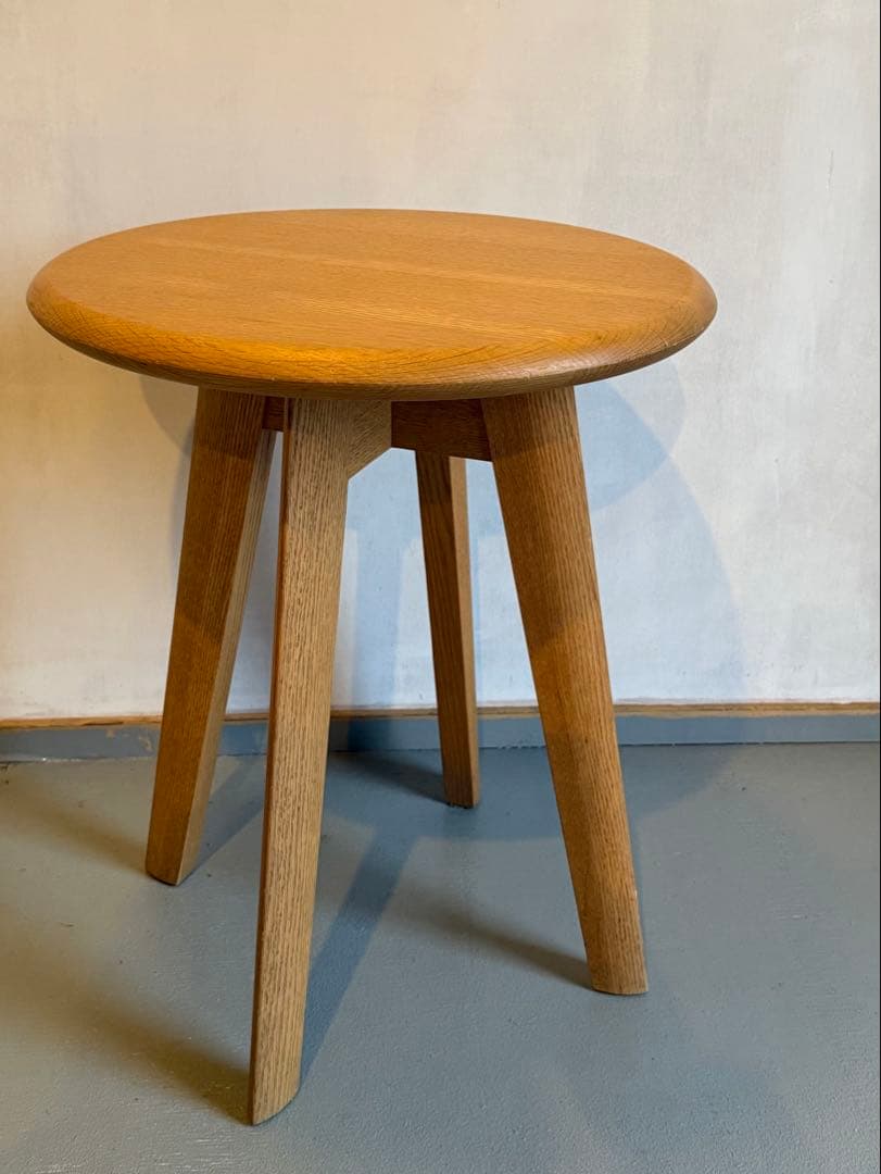 飛騨 家具 シラカワshirakawa サイドテーブル ナチュラル 丸テーブル