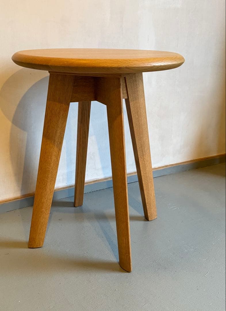 飛騨 家具 シラカワshirakawa サイドテーブル ナチュラル 丸テーブル