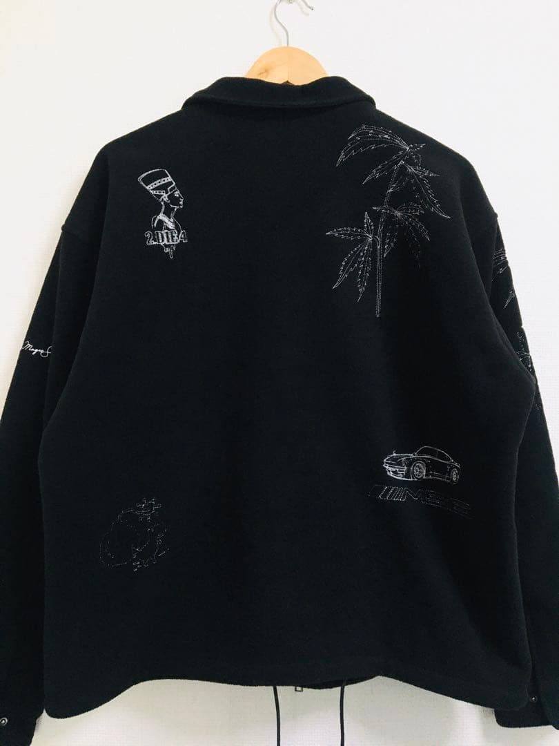 新品⬛︎MAGIC STICK⬛︎FLEECE ZIP UP JACKET⬛︎XL