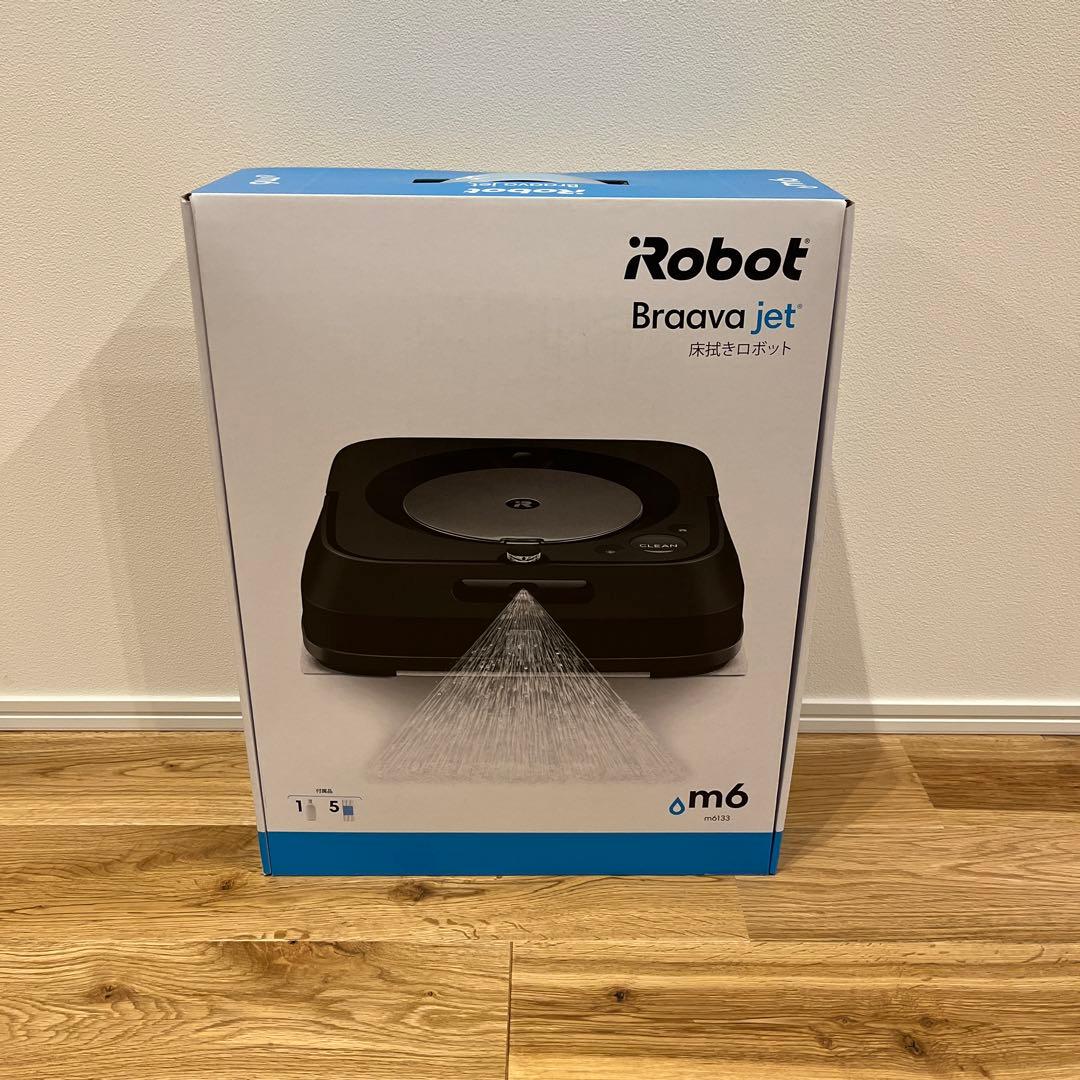 新品未使用　IROBOT ブラーバジェットM6 グラファイト GRAY