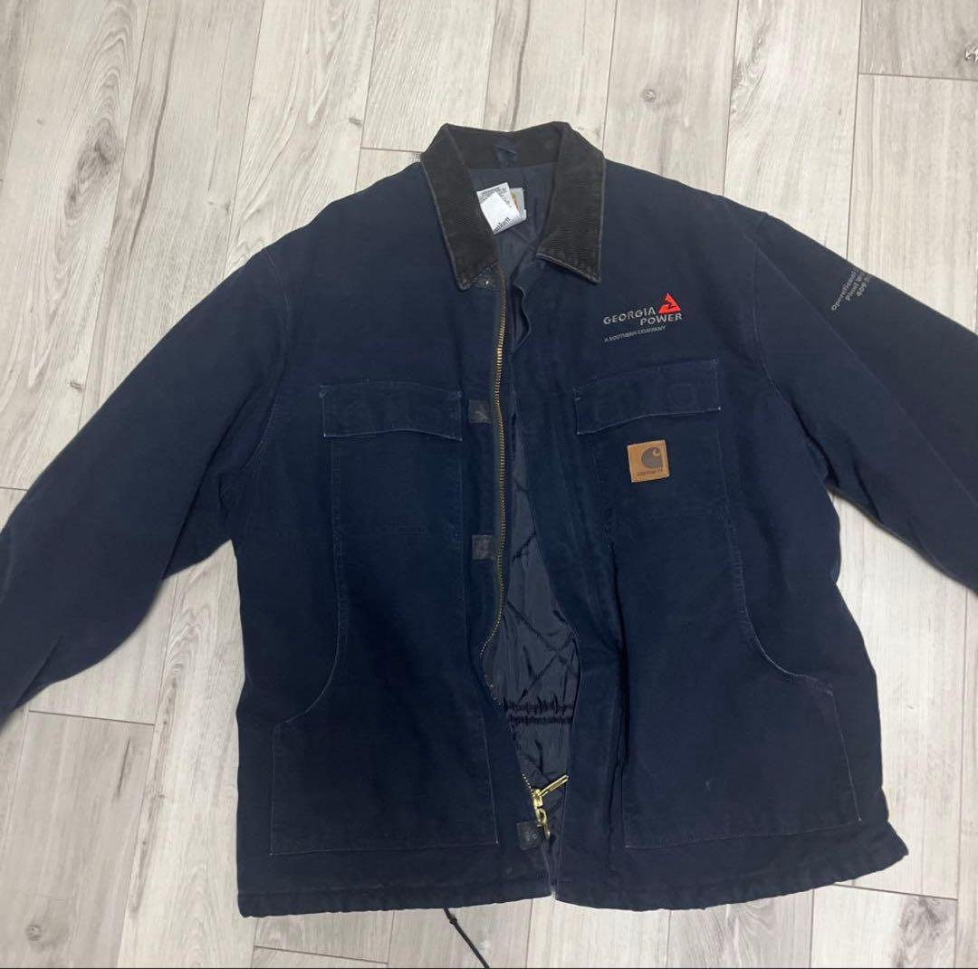 Carhartt ネイビー ジャケット Lサイズ