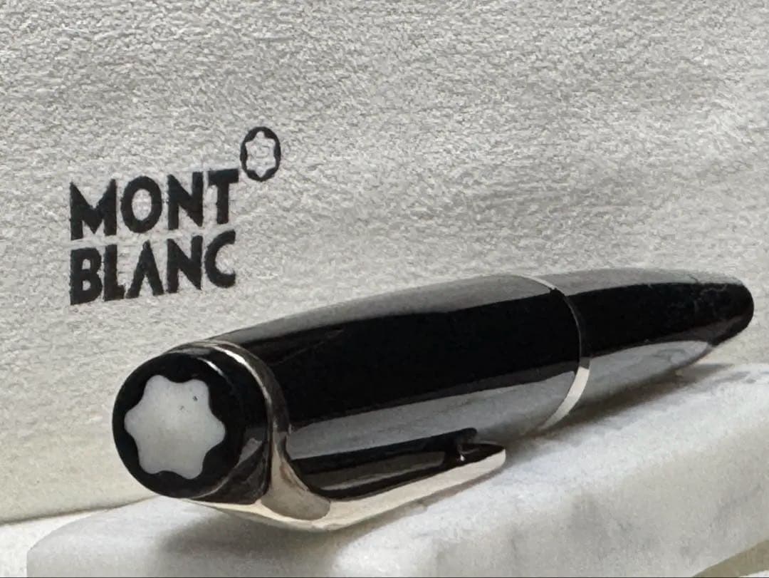 【美品】モンブラン万年筆 No12 1960s ペン先18c 750 ブラック