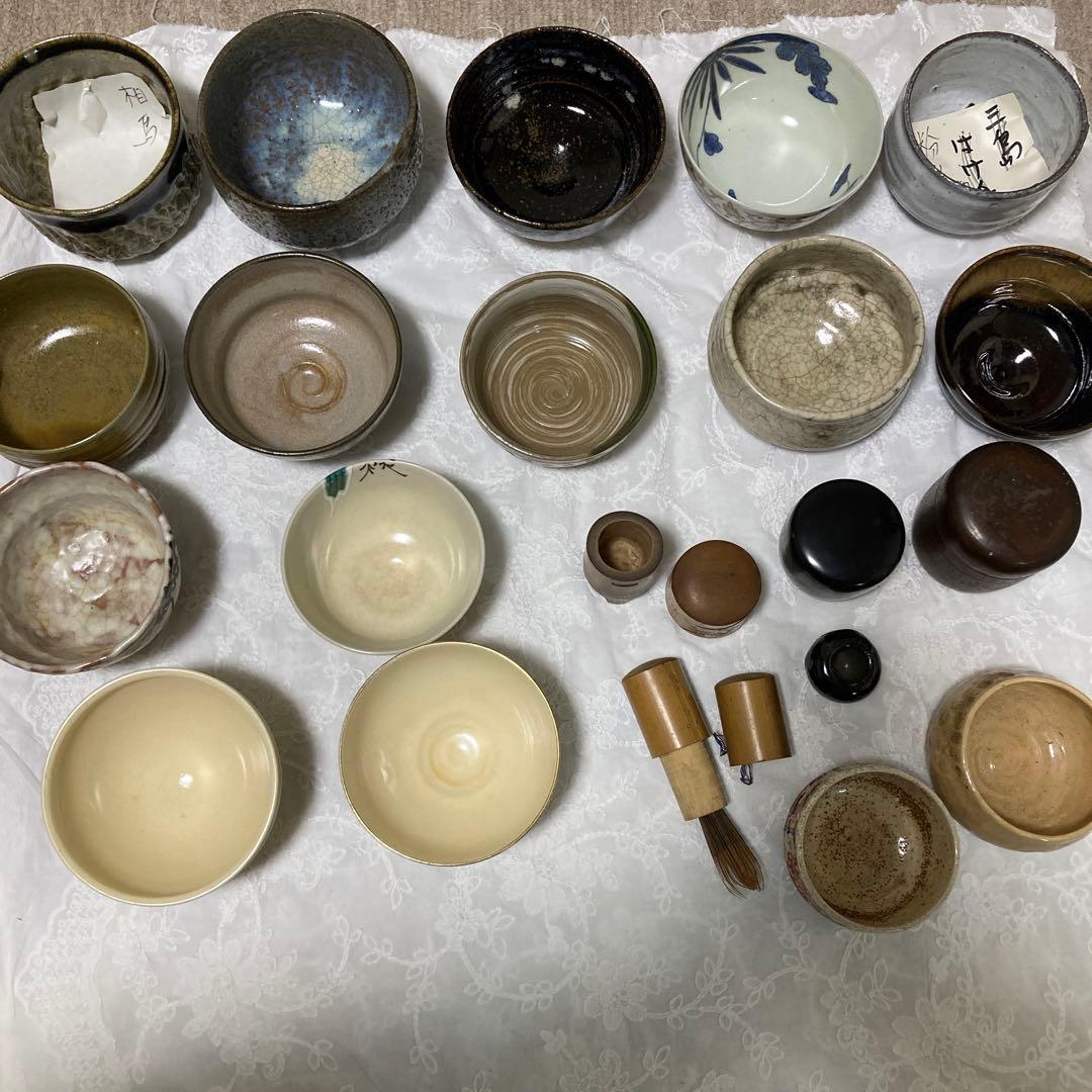 茶道具 茶碗セット 陶器製　茶碗16個　相馬焼