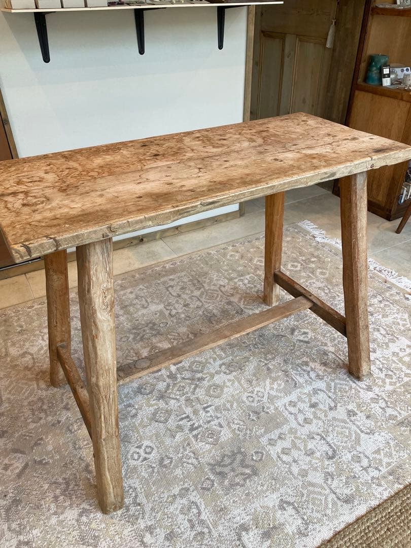 アンティーク 木製テーブル 長方形