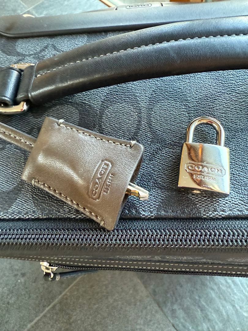 ★最終価格★美品★コーチCOACH革キャリーケース