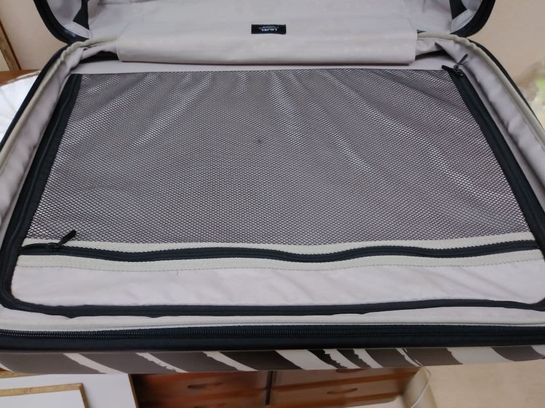 【ブランド保存袋有！】lojel ロジェールスーツケース ゼブラ柄 レア