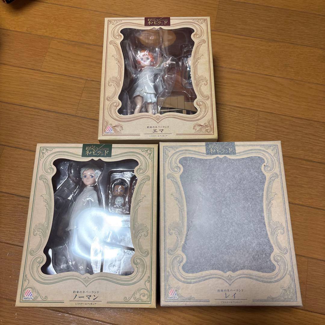 約束のネバーランド　エマ　ノーマン　レイ　1/8スケールフィギュアANIPLEX