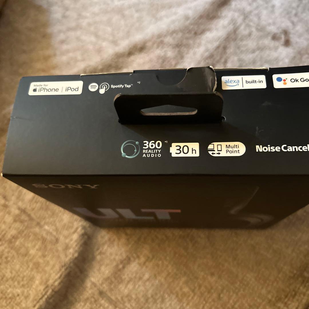 SONY ULTWEARワイヤレスヘッドホン ノイズキャンセリング　重低音強化