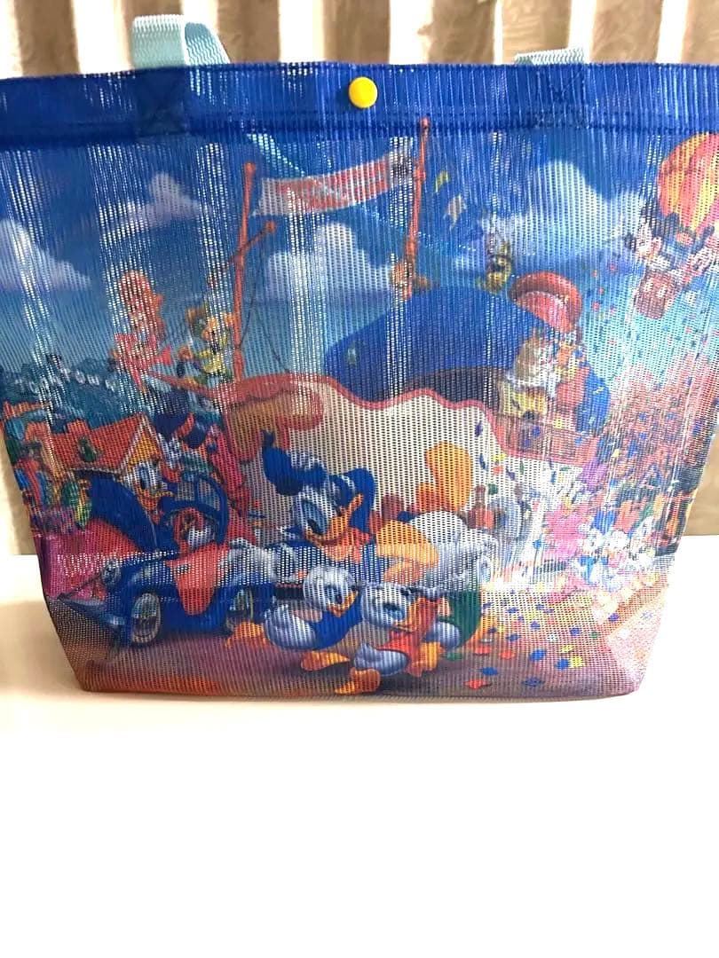 ディズニーランド ドナルドダック メッシュ トートバッグ
