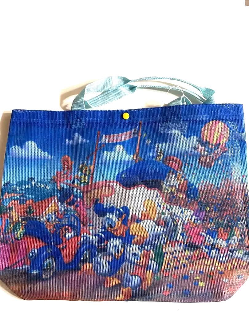 ディズニーランド ドナルドダック メッシュ トートバッグ