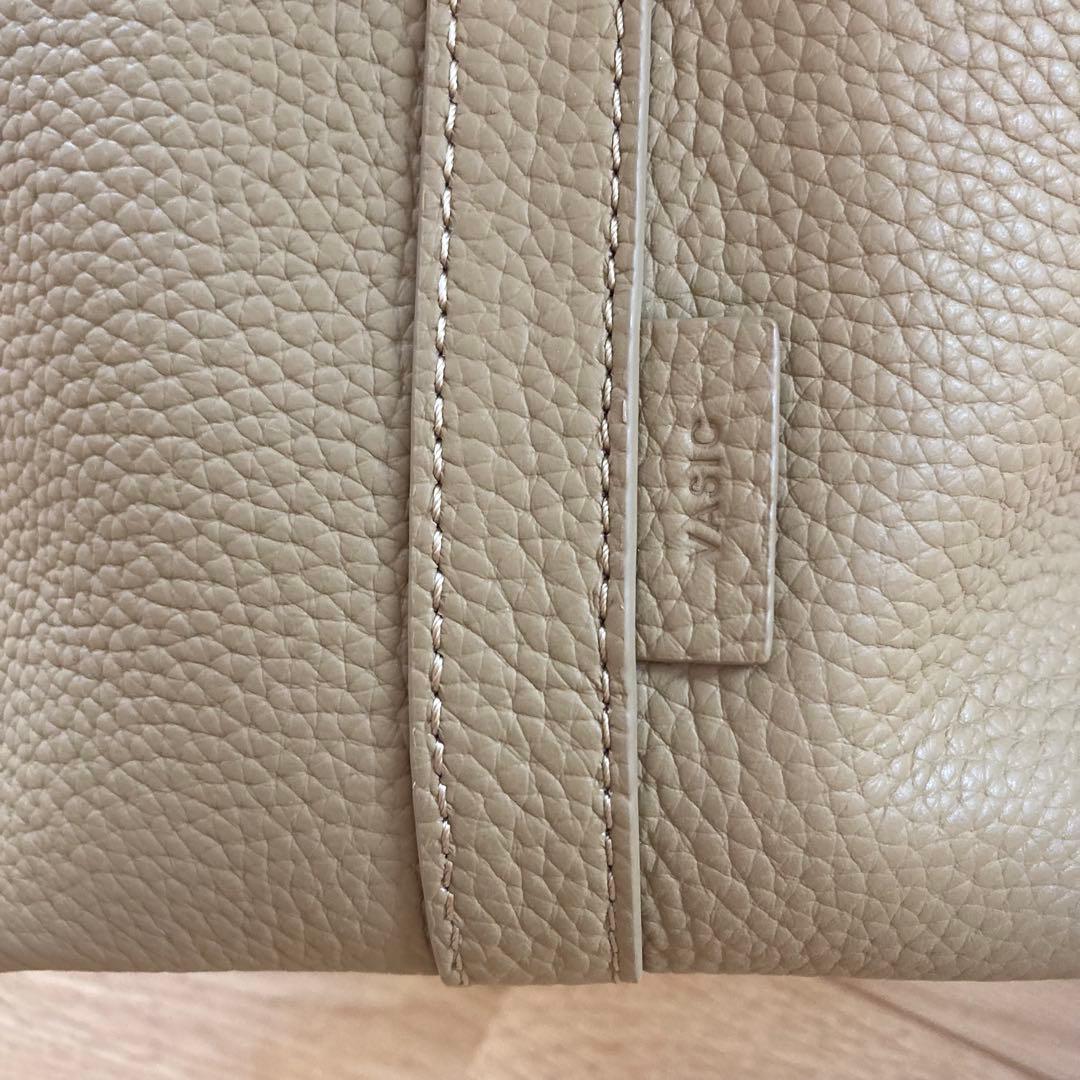 美品 VASIC ヴァジック BOND MINI ボンドミニ ベージュ キャメル