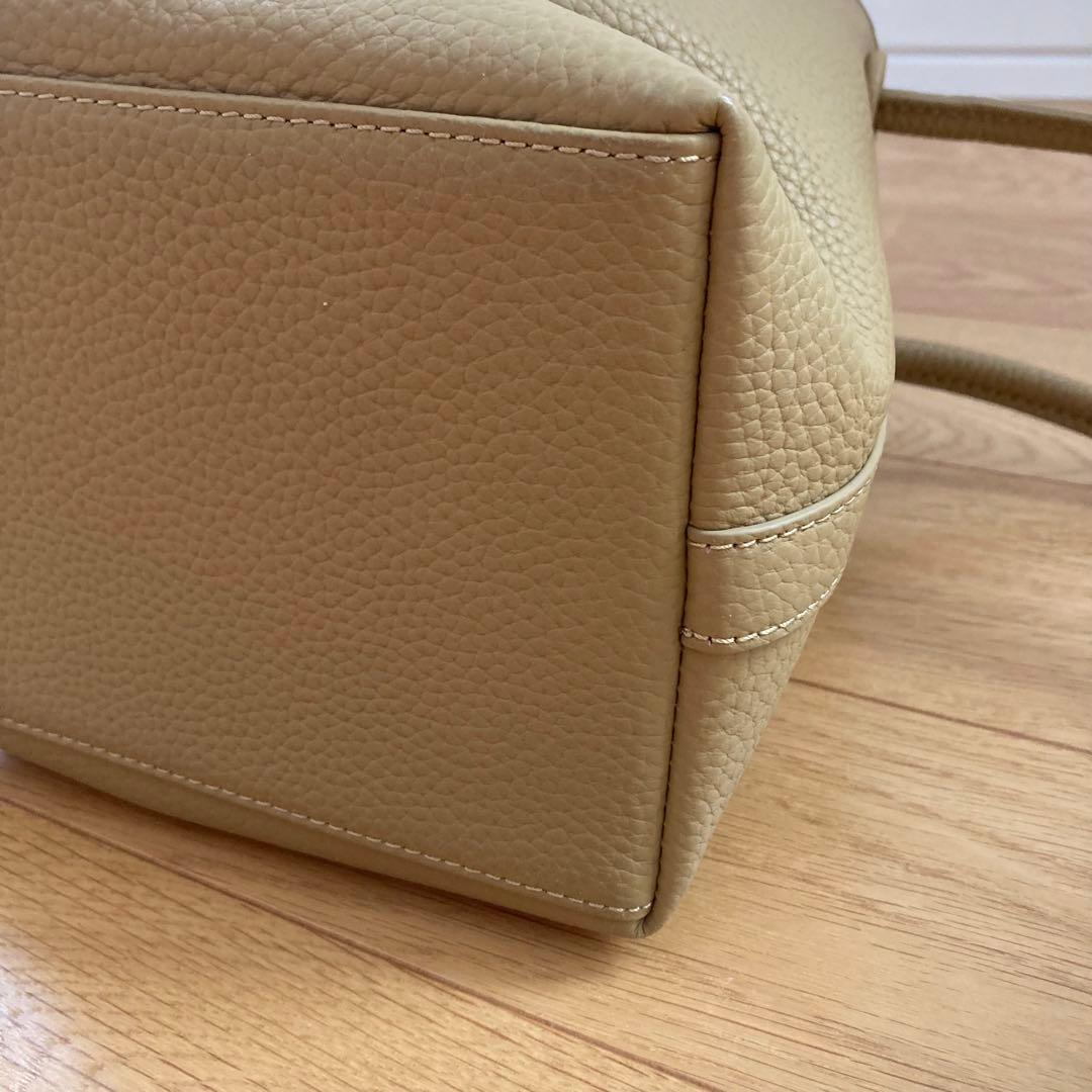 美品 VASIC ヴァジック BOND MINI ボンドミニ ベージュ キャメル