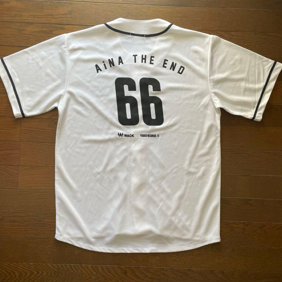AÏNA THE END アイナジエンド66 ベースボールシャツ　タワレココラボ