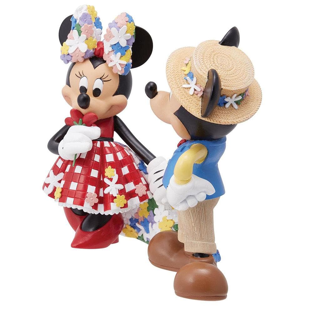 新品【Disney Showcase】ミッキー＆ミニー ボタニカル