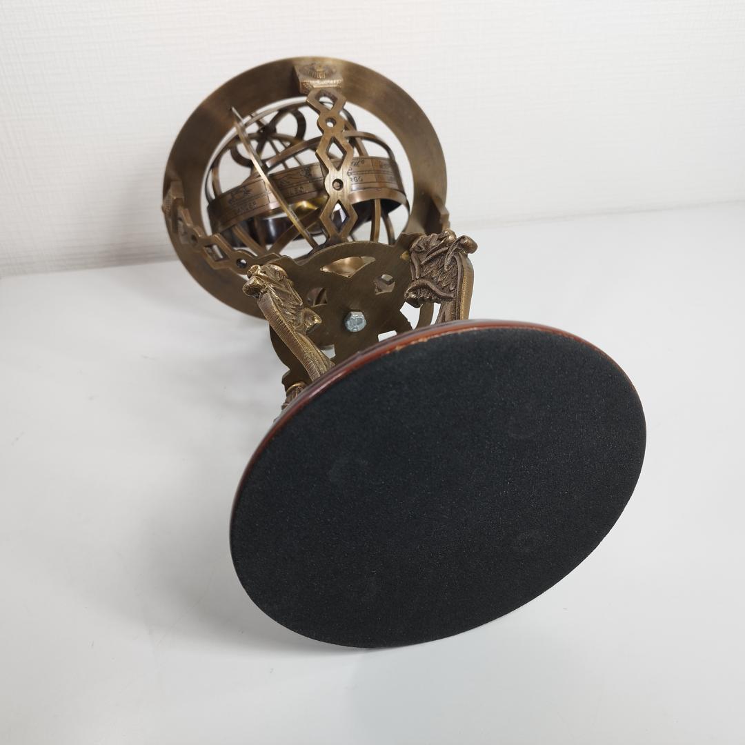 真鍮製星座地球儀球 アンティーク仕上げ ディスプレイ インテリア テー h4S3