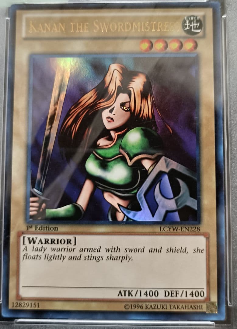 【PSA9】遊戯王 女剣士カナン 2012 1st Edition 英語版