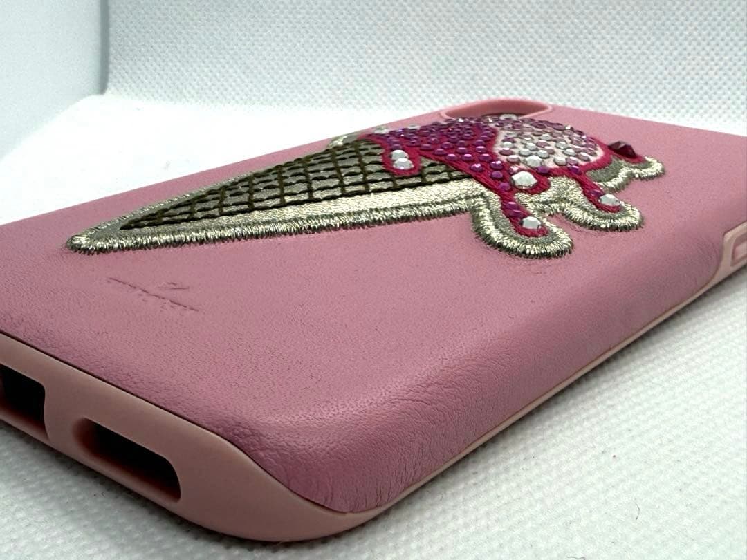 SWAROVSKI スワロフスキー iPhoneX XS アイスクリーム ケース