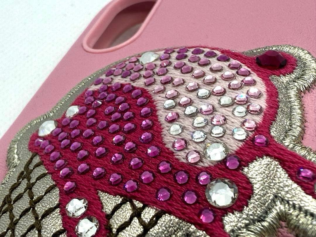 SWAROVSKI スワロフスキー iPhoneX XS アイスクリーム ケース