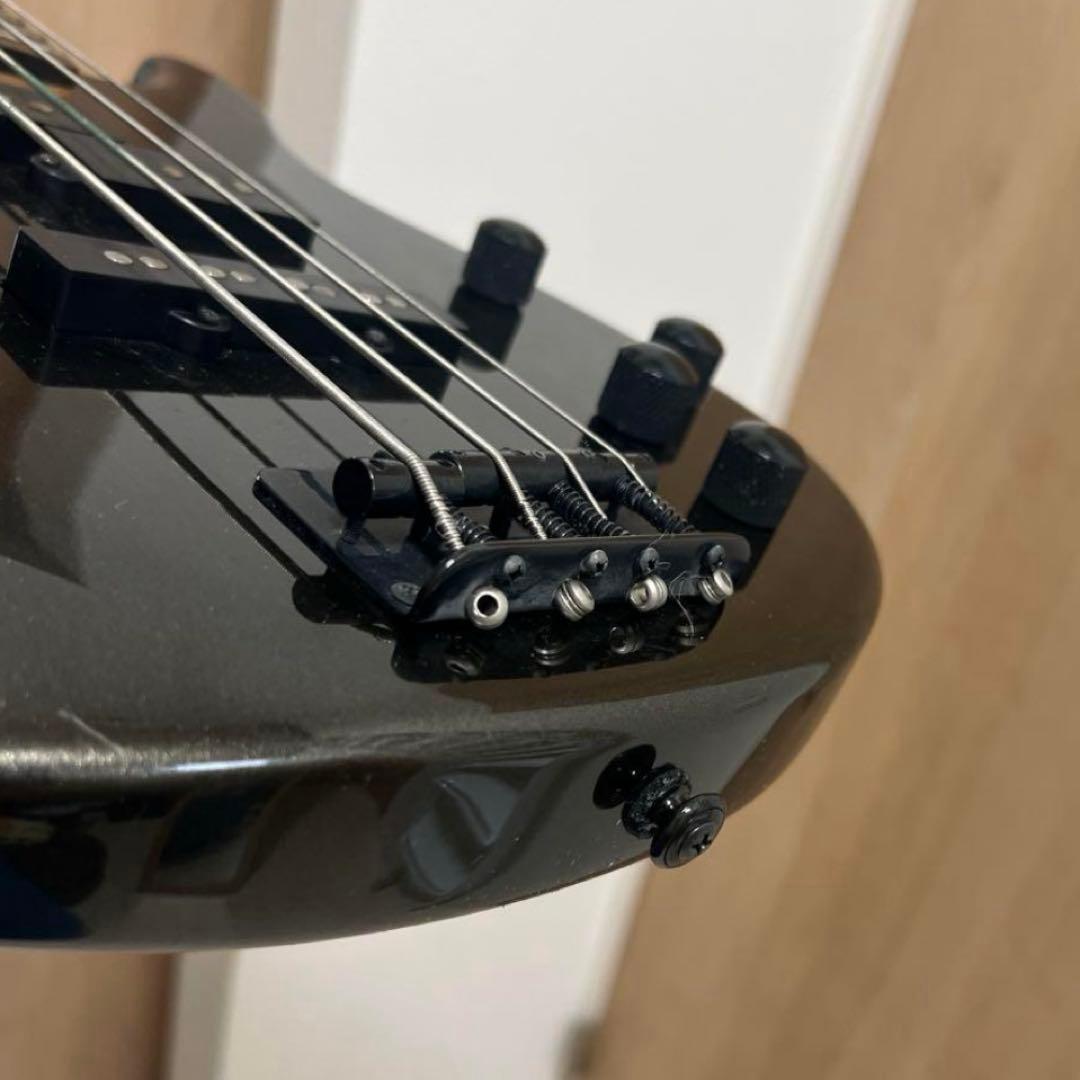 【美品】カッティングバード エレキベース ブラックCHATTING BIRD