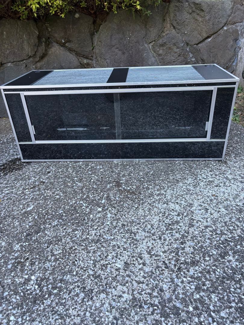 龍匠　大型ガラス飼育ケージ 120×45×45