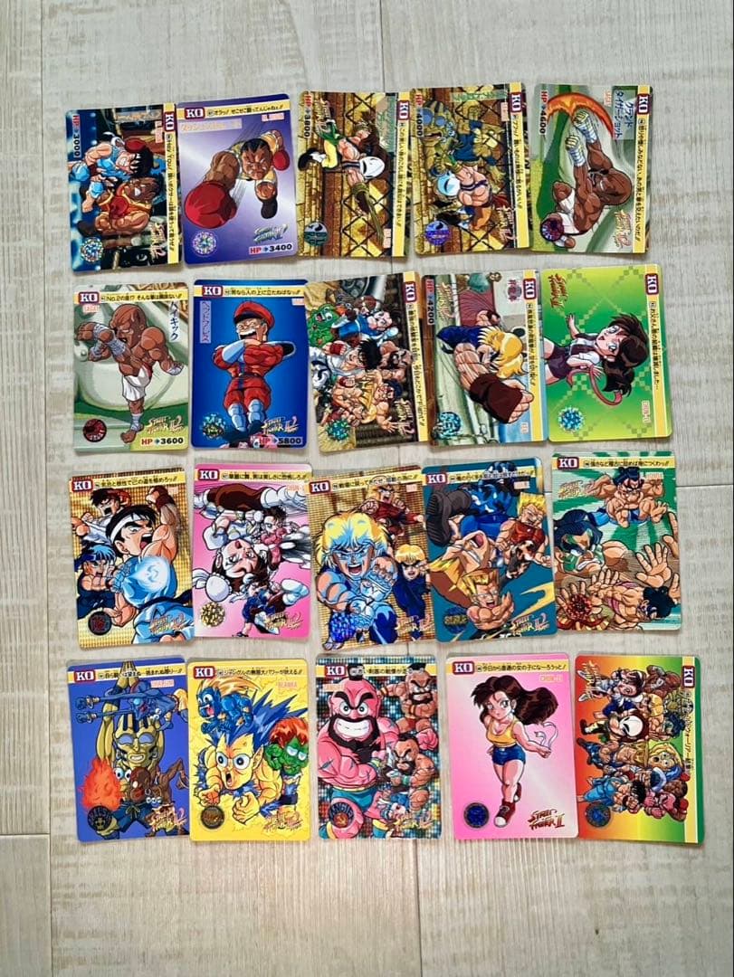 ストリートファイターⅡ　カードダス