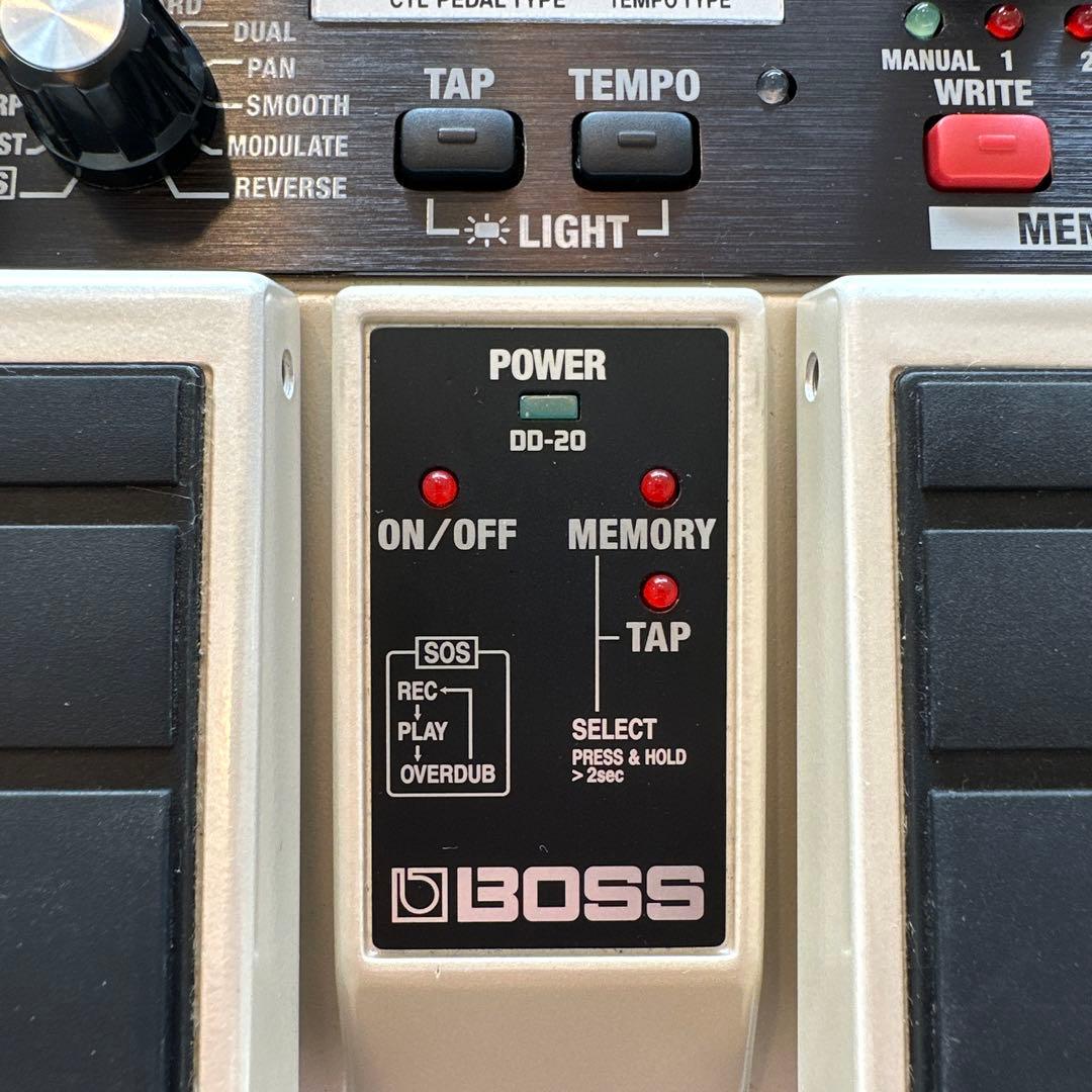 【動作確認済み・取説・箱付き】BOSS DD-20 デジタルディレイ