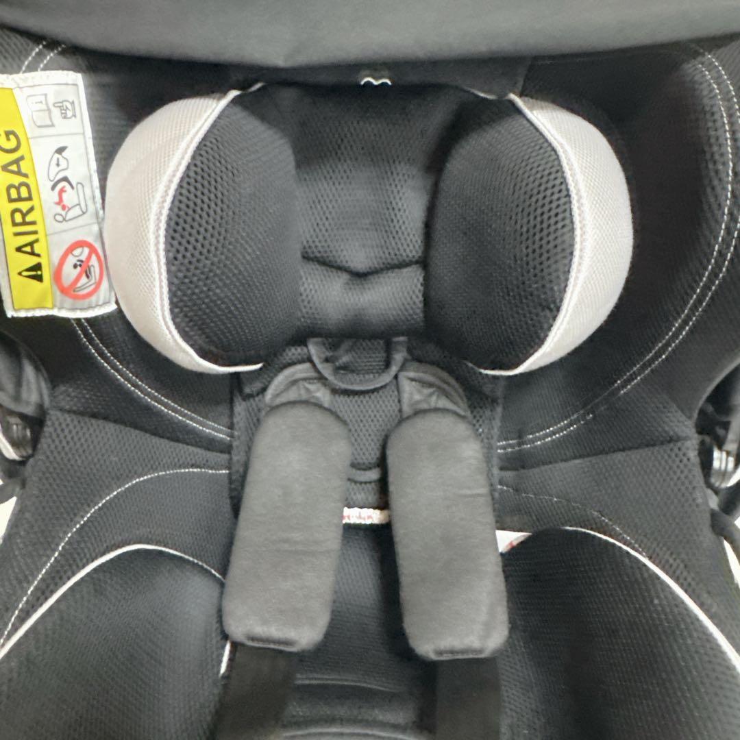 エールべべ クルット 4i グランス ISOFIX チャイルドシート 回転式 黒
