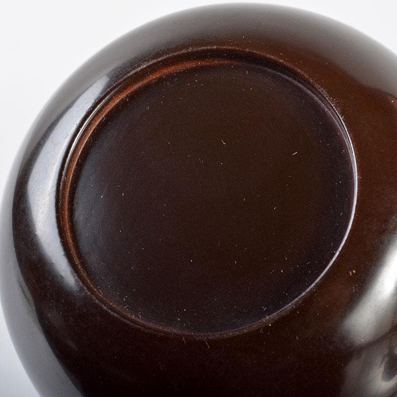 茶道具　塗師　松斎作　溜掻合　桐中棗　淡々斎書付箱　V　R4520