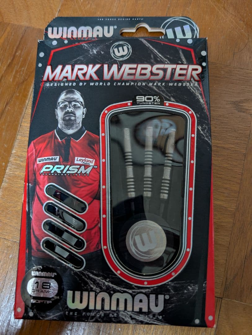 WINMAU MARK WEBSTER ダーツセット