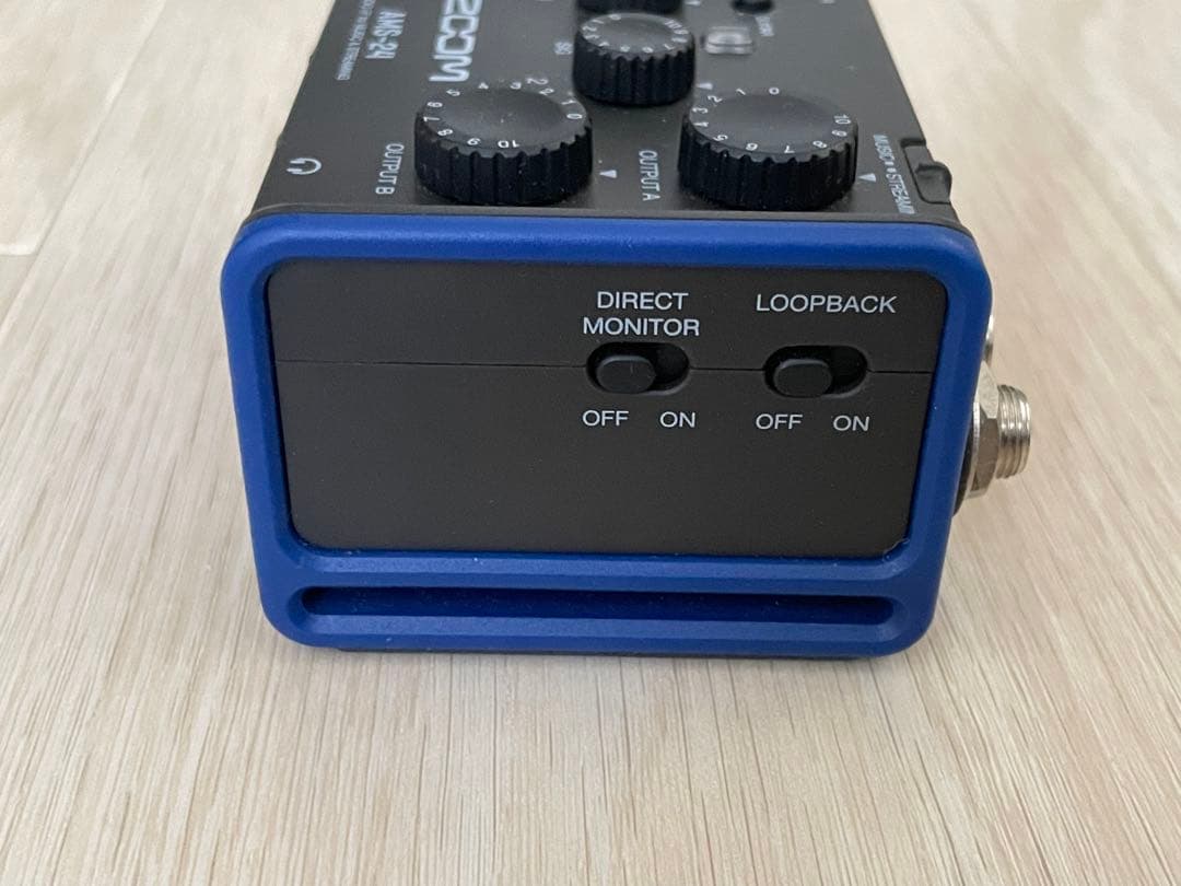 ZOOM AMS-24 オーディオインターフェイス 元箱付