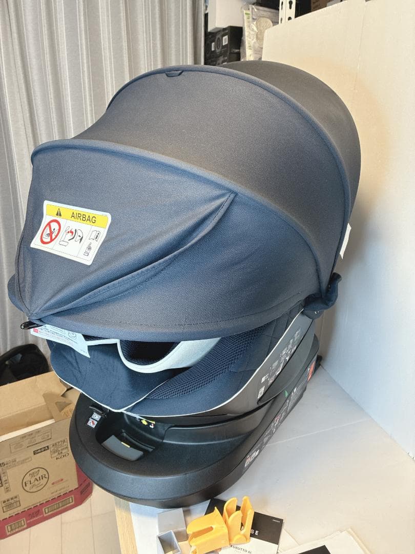 タタン⭐️極美品⭐️エールべべ・クルット6i グランス ISOFIX