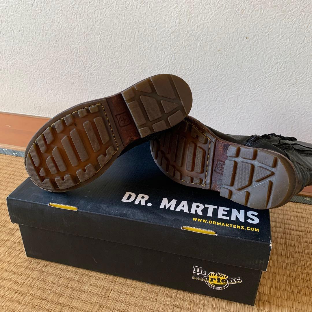 DR. MARTENS ミリタリーブーツ 黒 レザー