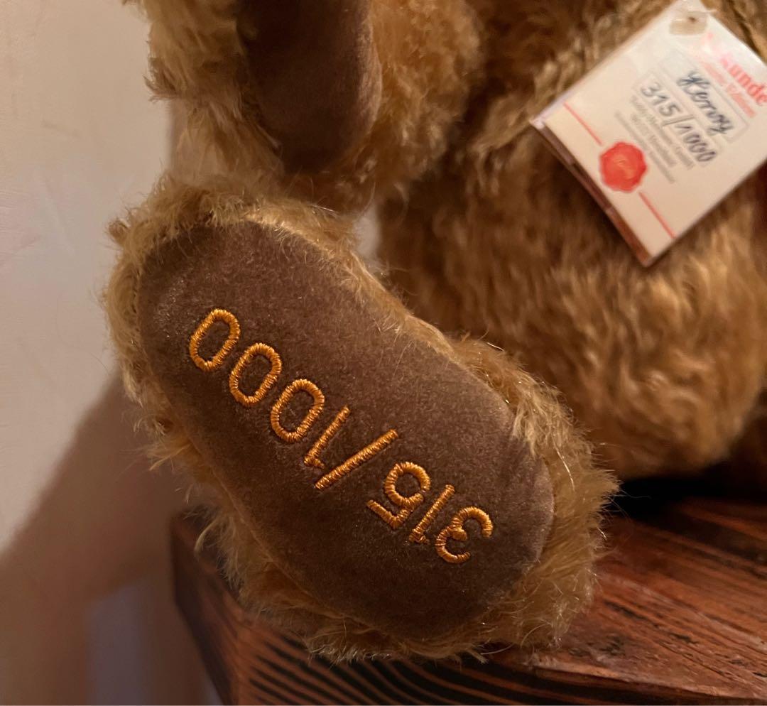 ドイツ　ハーマン　テディベア　ヘンリー