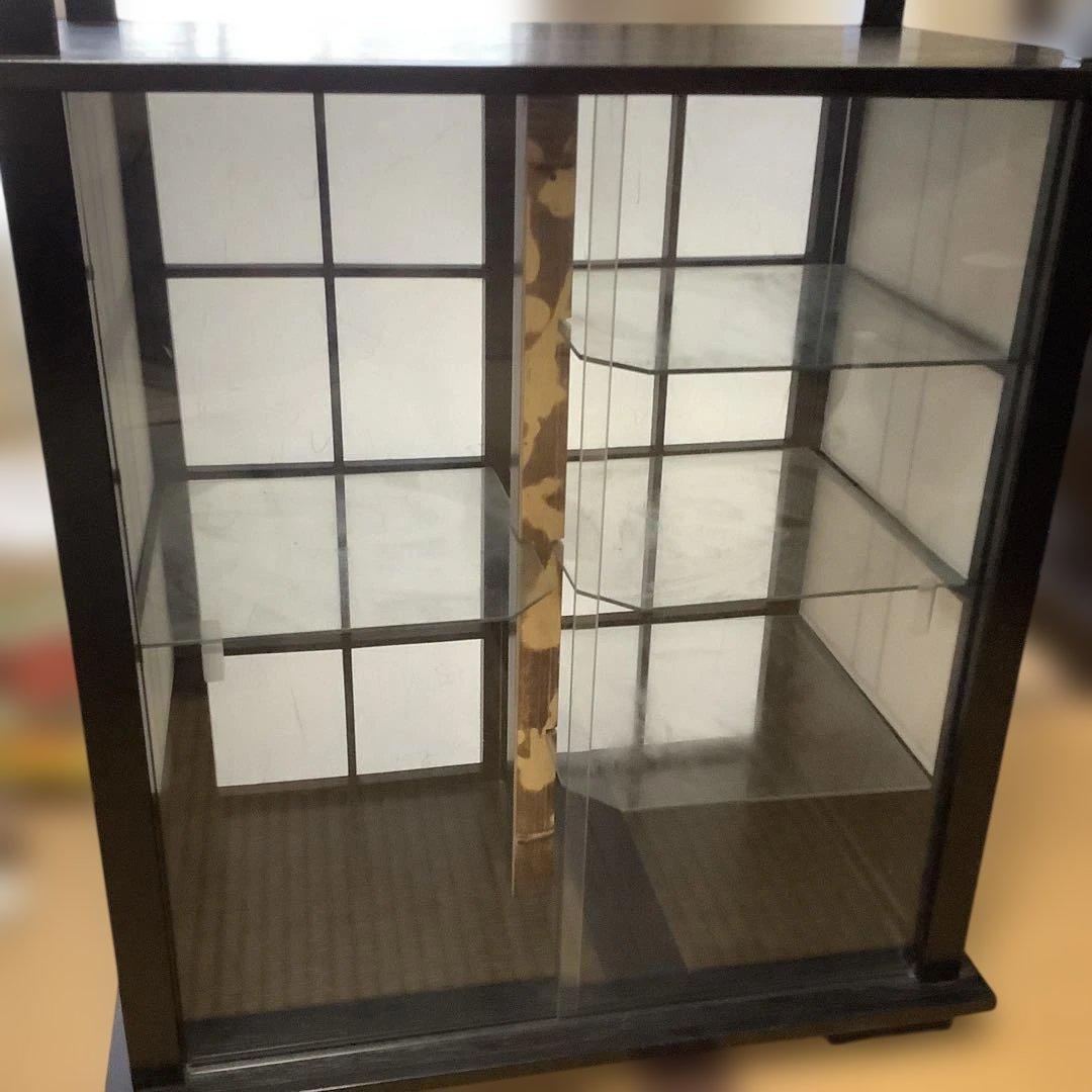 茶道具　飾り茶棚　インテリアケース　ショーケース　いち楽　障子