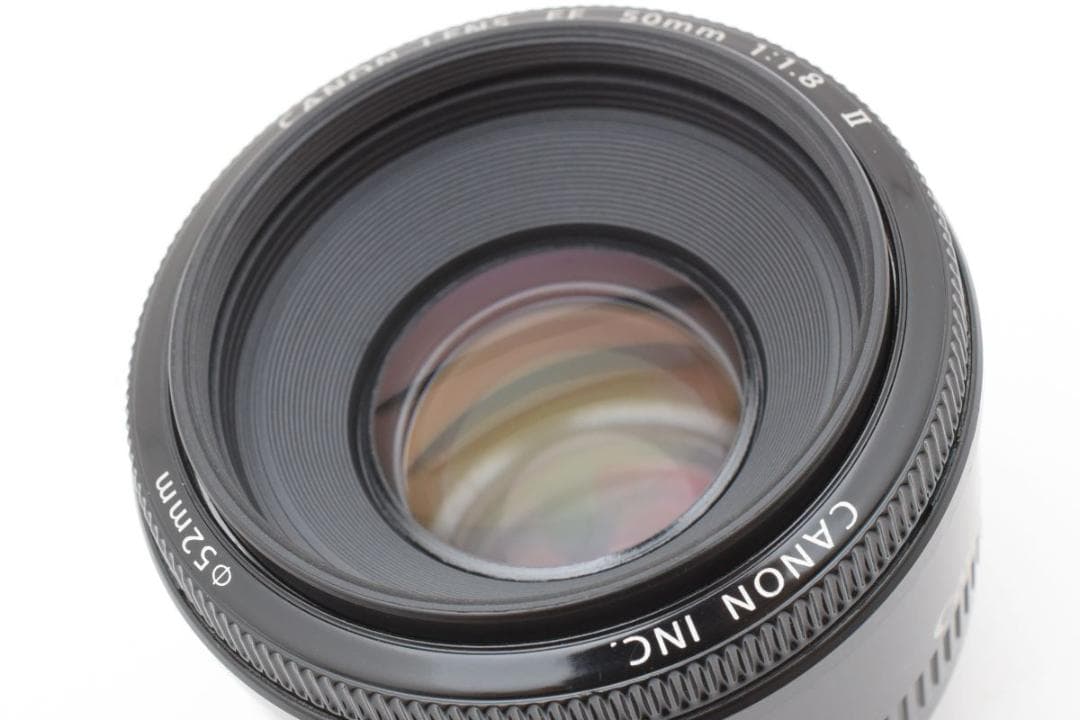 美品 Canon EF 50mm F1.8 II AA3686#44