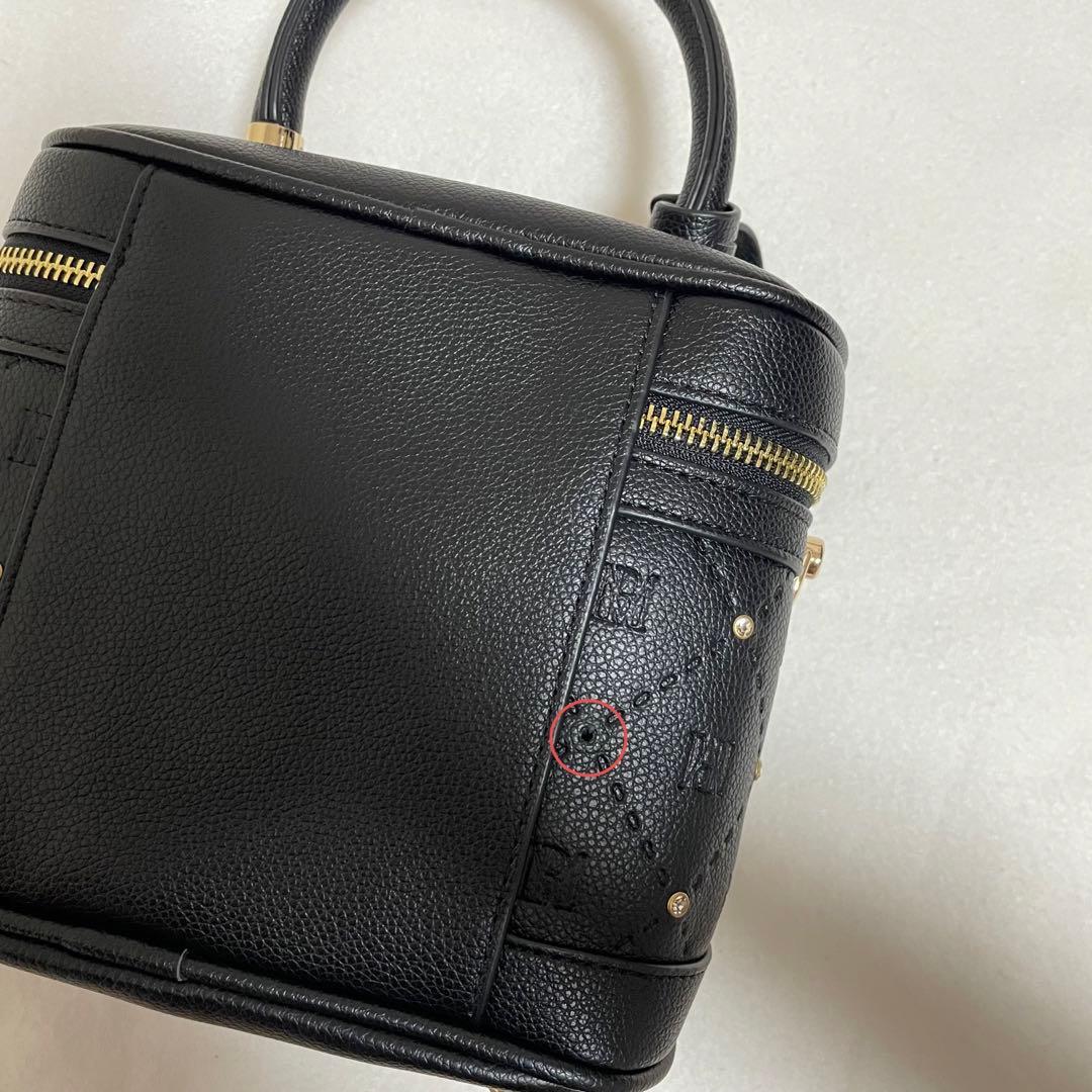 バニティ ロゼミュ ロゼミューズ bijou vanity bag ブラック 黒