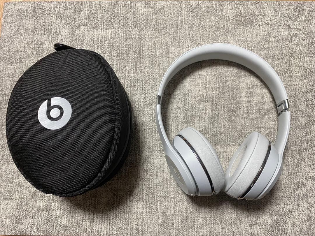 beats Solo³ satinsilver 新品パッド