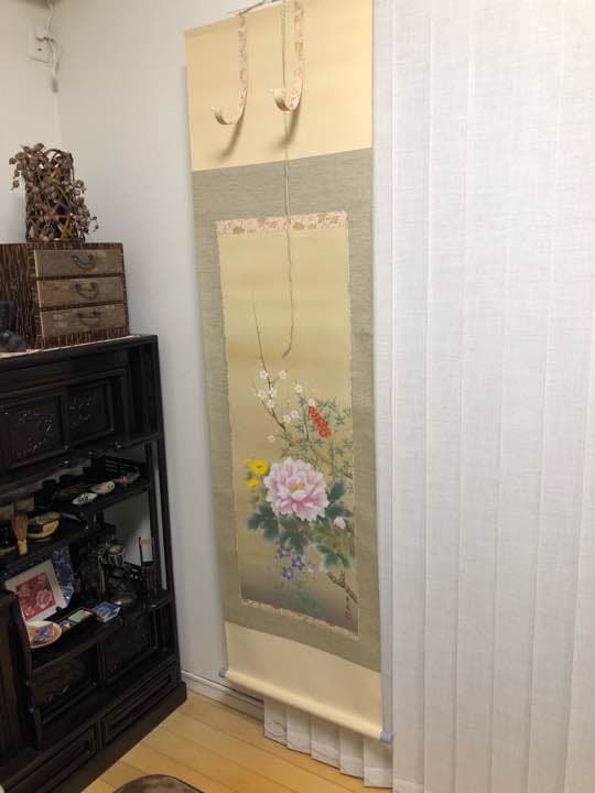 松村朱夏作 四季花