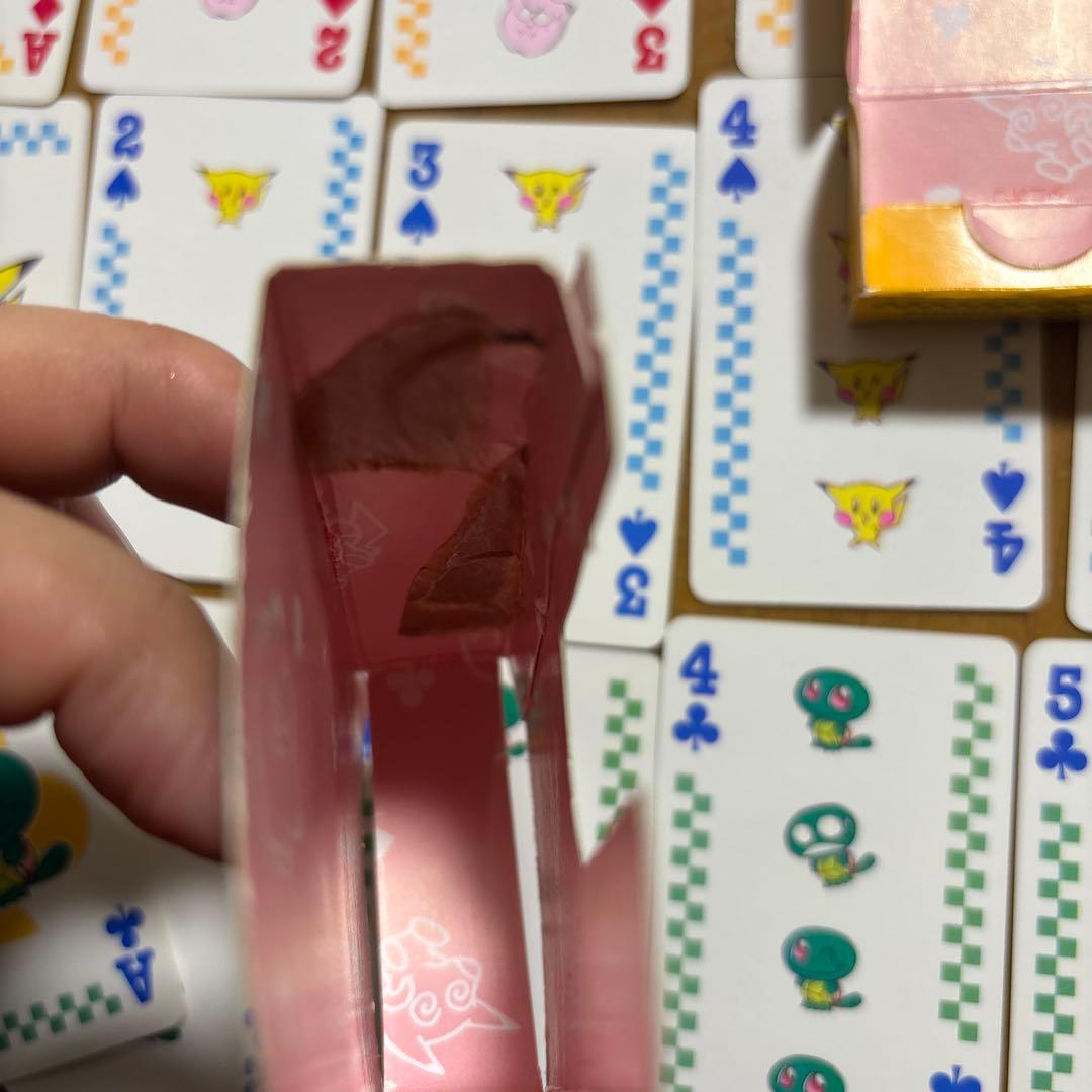 ポケモン　PiPiPiアドベンチャー　 トランプ　ちゃお　レトロ　月梨野ゆみ