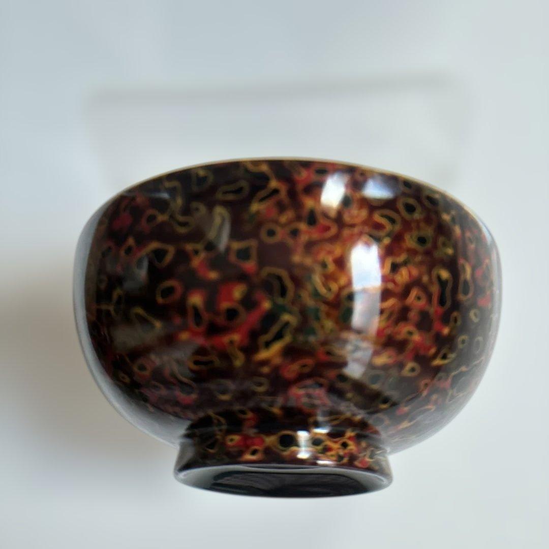 ✴︎自宅蔵出し・津軽塗・汁椀揃5客セット木箱入り・新品未使用✴︎