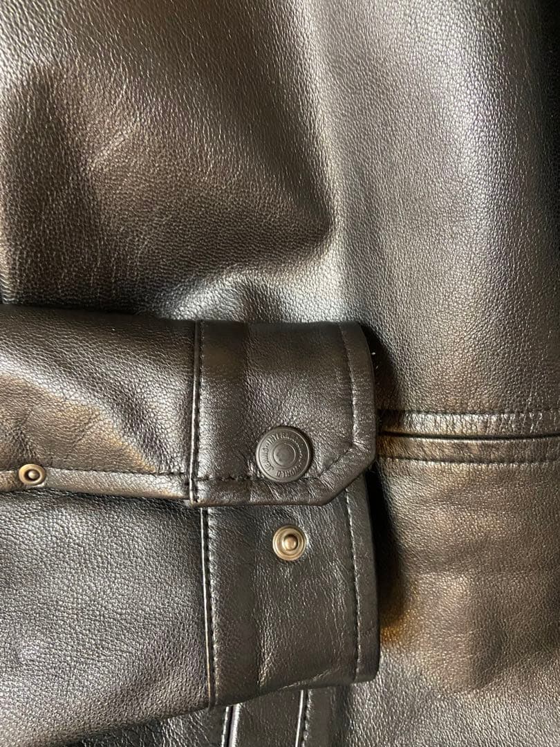 シンプルライフ(レナウン) 新品　　革ジャン最安値