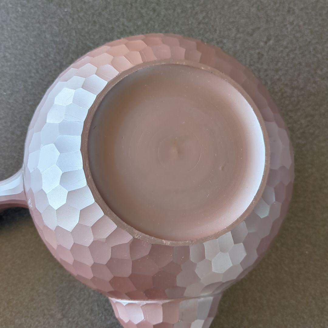 美品 韓国 希少 未使用 森伊呂久 万古焼 急須 木箱入 ダイヤカット 茶器