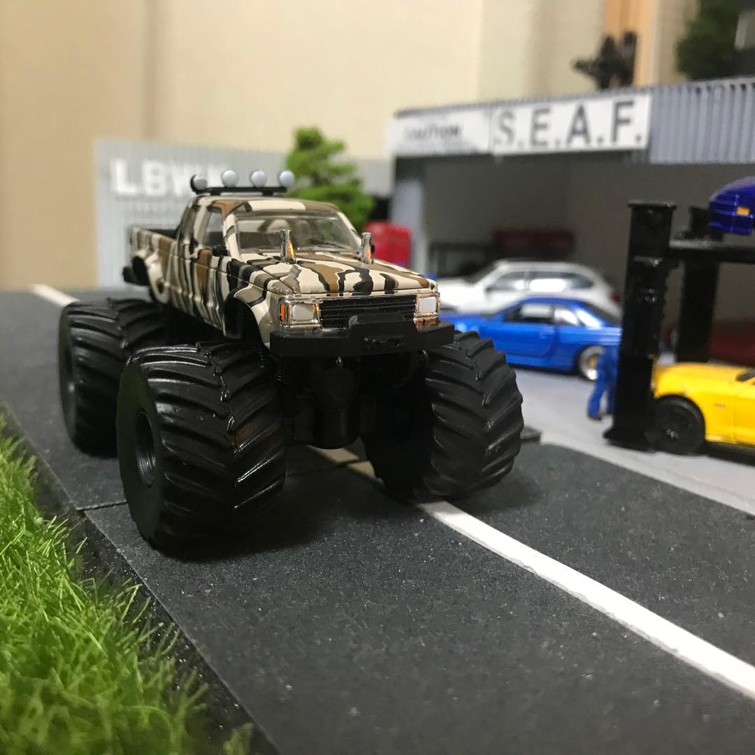 グリーンライト 1989 シボレー S-10 ACE VENTURA 迷彩柄