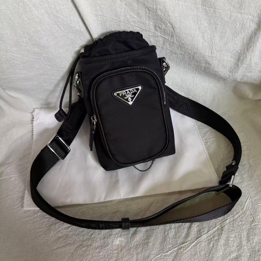 ノベルティ ナイロン ショルダーバッグ ブラック 未使用